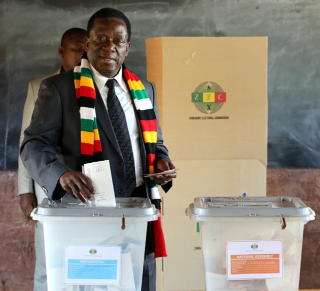 Jovial ED charms at polling station