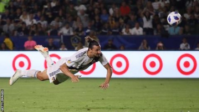 Zlatan scores his first MLS hat-trick