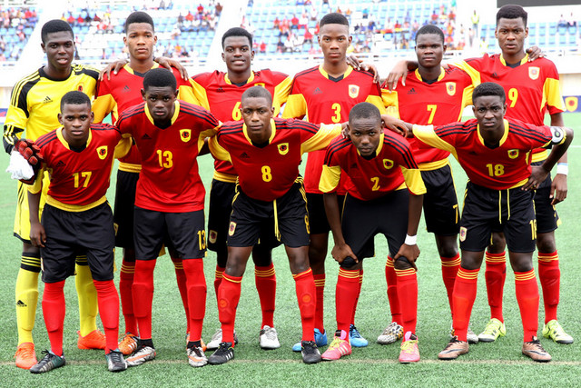 Angola lift the Cosafa U17 Championship trophy