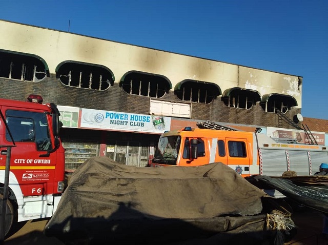 Popular nightspot goes up in flames