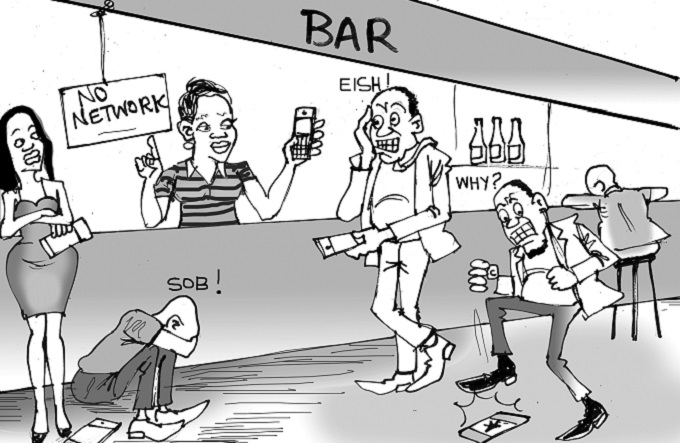 Today’s Cartoon: Wellington Musapenda on network issues