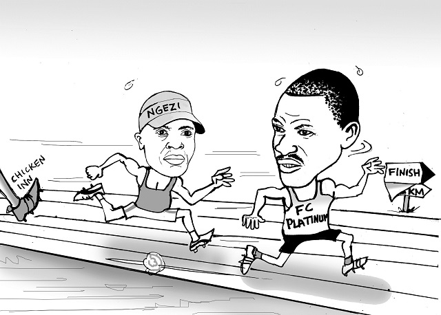 Today’s Cartoon – Wellington Musapenda on the Title Race