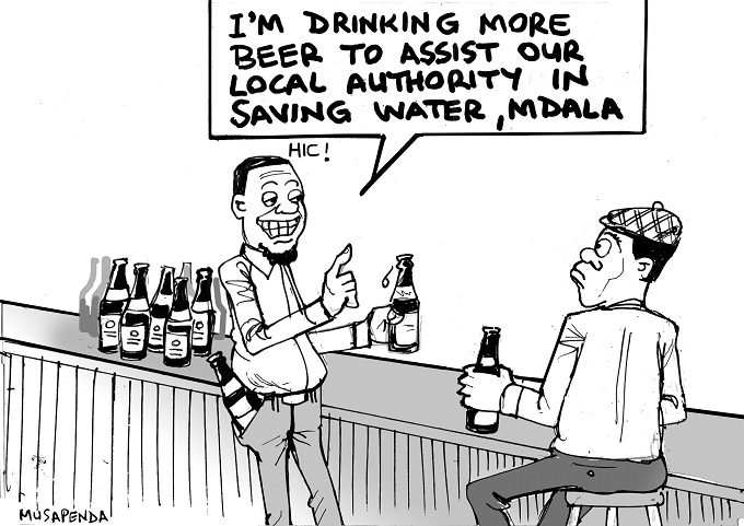 Today’s Cartoon: Musapenda on water issues