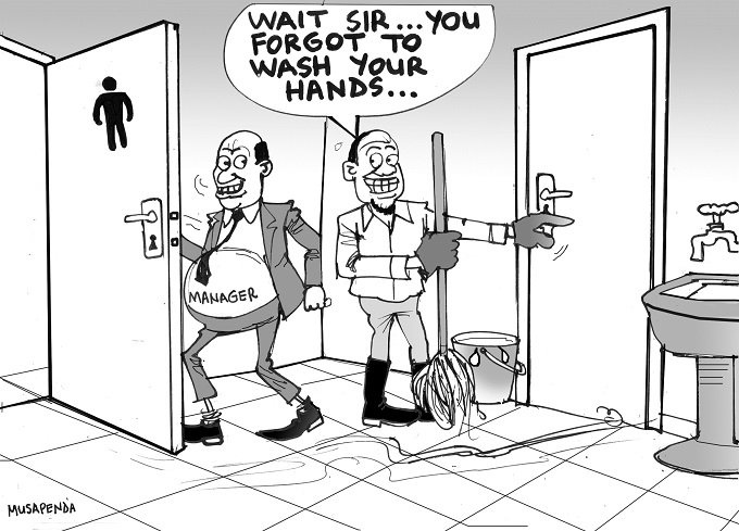 Today’s Cartoon: Musapenda on personal hygiene