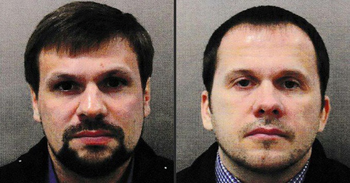 UK charges 2 Russians for attemtped murder with nerve agent