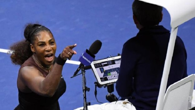 Williams accuses umpire of sexism after outbursts in final