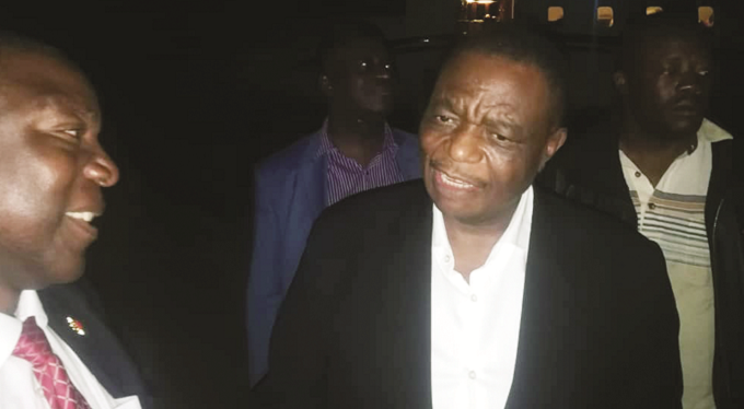 Vice President Chiwenga back in high spirits