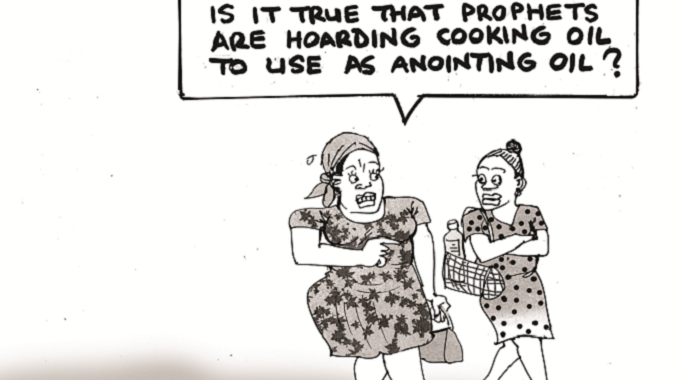 Today’s Cartoon: Wellington Musapenda on cooking oil shortages