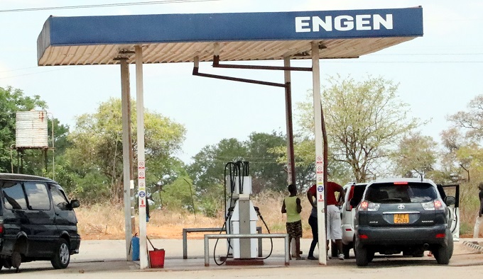 FUEL QUEUES: Not at this service station