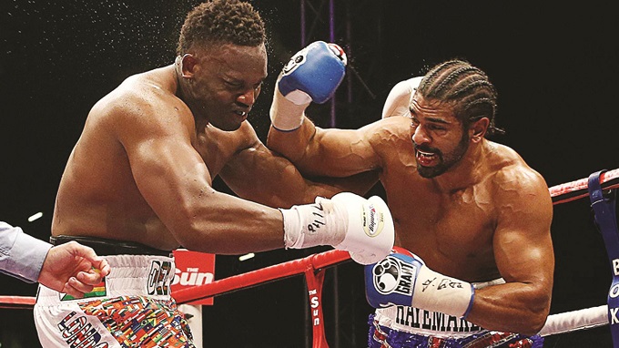 Chisora’s fight almost done
