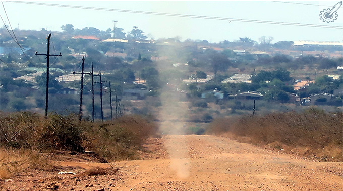 Dust devil in Mbundane