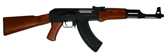 Cop loses AK47 while drinking with hookers