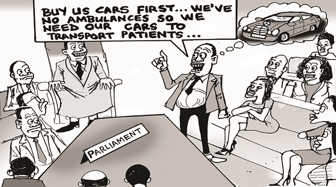 Today’s Cartoon: Wellington Musapenda on Parliament