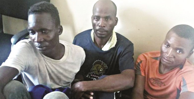 Three arrested, stolen property recovered