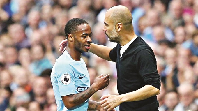 Guardiola urges in-form Sterling to do even better