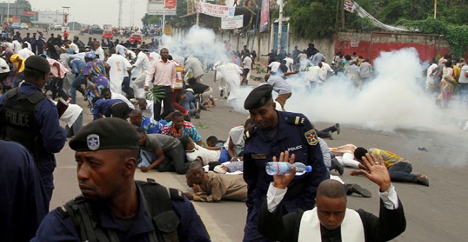 Rival activists clash ahead of DRC vote