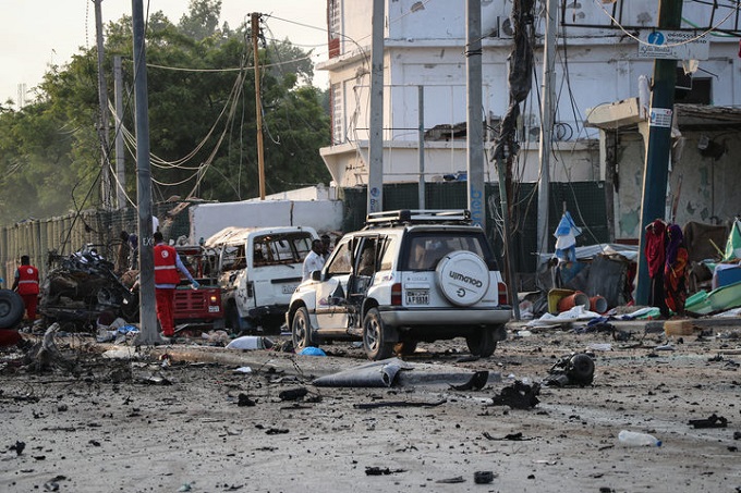 20 killed in deadly blasts in Mogadishu
