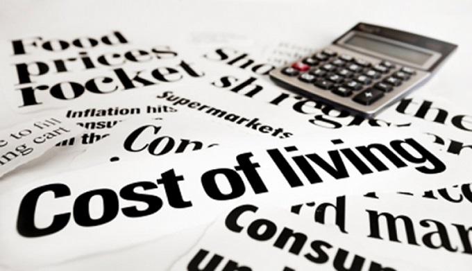 Cost of living up 4,6%