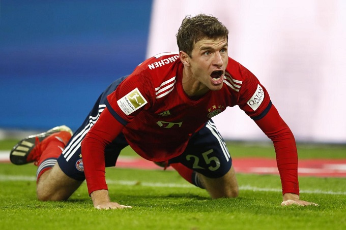 Uefa bans Bayern’s Mueller