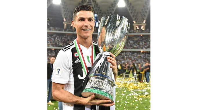 Ronaldo seals Italian Super Cup for Juventus