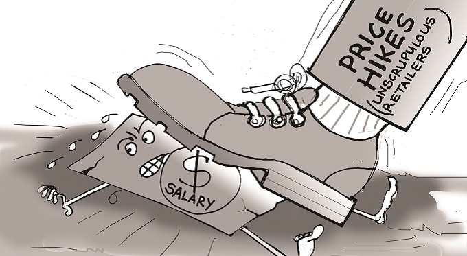 Today’s cartoon: Musapenda on price hikes