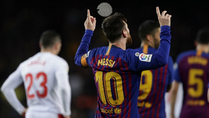 Messi milestone as Barca extend La Liga lead