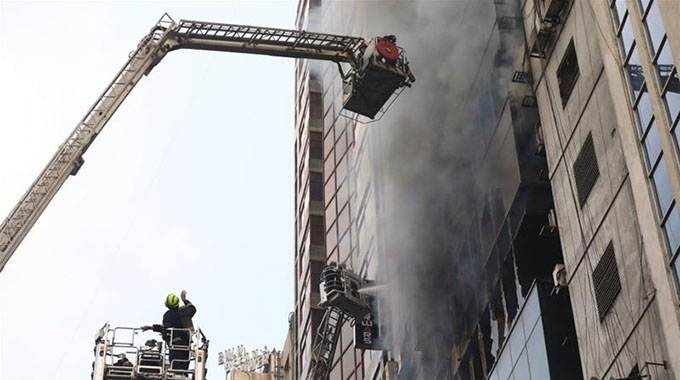Dhaka tower blaze death toll soars