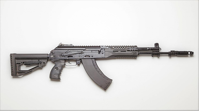 Armed robber arrested with AK47 rifle