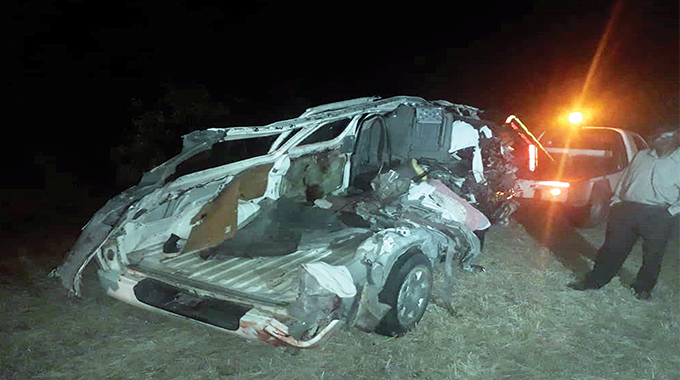 Bus & kombi collide on highway. . .Ten dead on the spot