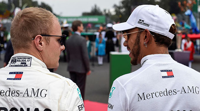 Bottas, Hamilton maintain stranglehold in Barcelona practice