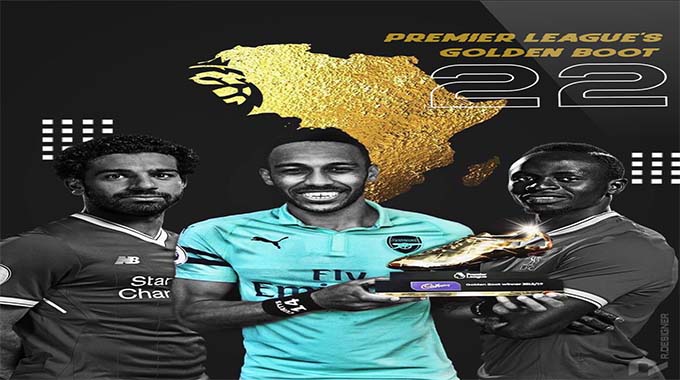 African trio share EPL Golden Boot