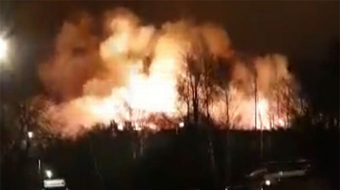 US$95k goods up in smoke