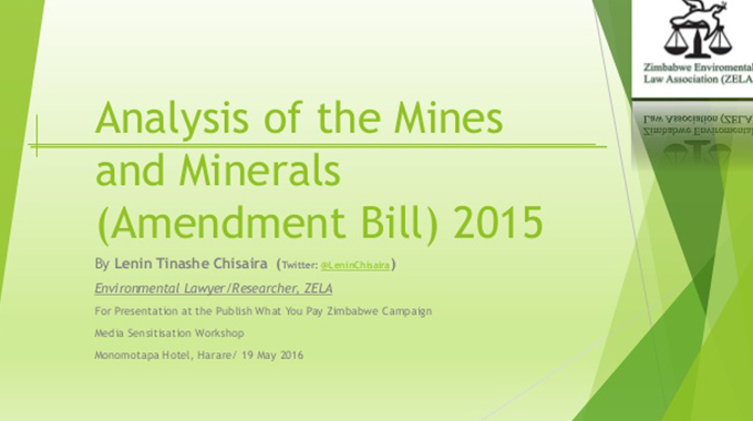 Parliamentary Legal Committee flags unconstitutional clauses in Mines and Minerals Amendment Bill