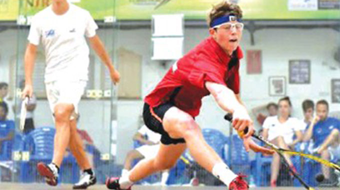 Turnock wins Zim Squash Open