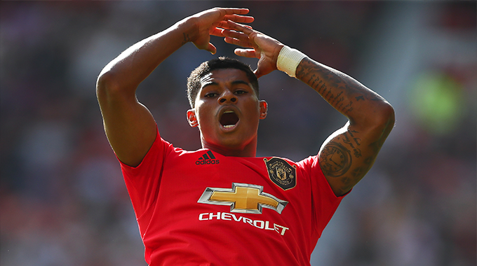 Rashford inspires Leeds players to donate towards free school meals