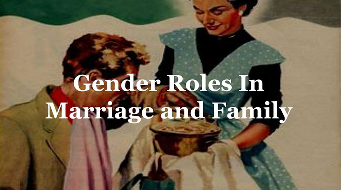 Marriage, submission and the politics of gender roles