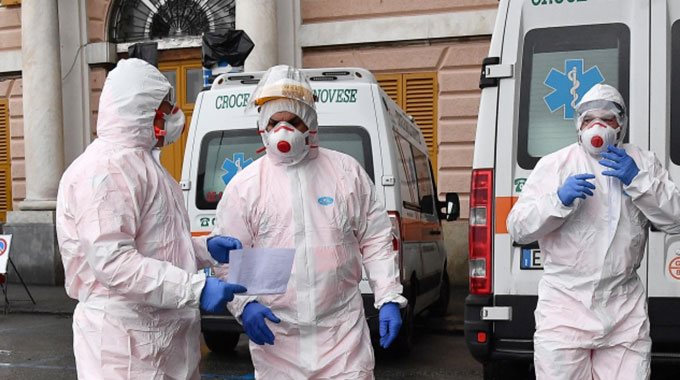 Italy reports 368 Covid-19 fatalities in 24 hours