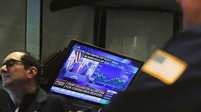 Record stock rally stalls as Middle East crisis rages