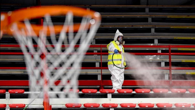 Coronavirus hits world sports hard