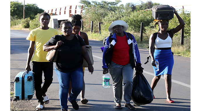 Quarantined deportees dumped by roadside
