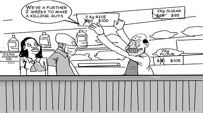 Cartoon: Retailers milk consumers