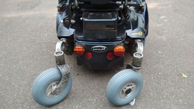 Prudence Mabhena grateful for wheelchair repair