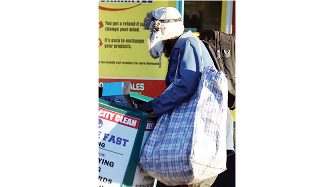 Homeless troop back to CBD