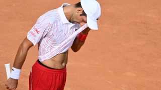 ‘I’m not perfect’ says Djokovic after losing cool at Italian Open