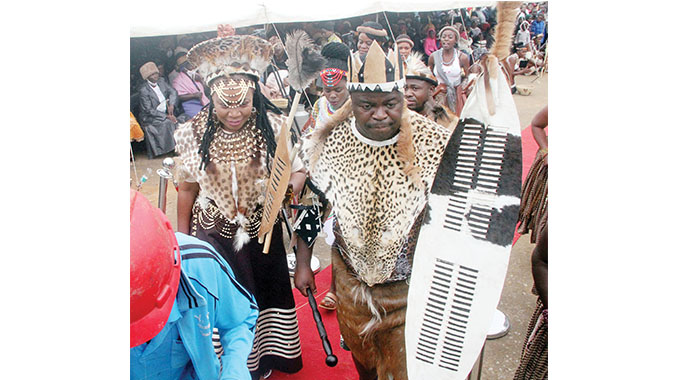 Royal wedding in Mawabeni
