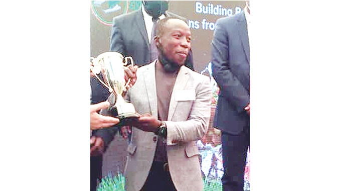Young farmer bags the most prestigious farming award