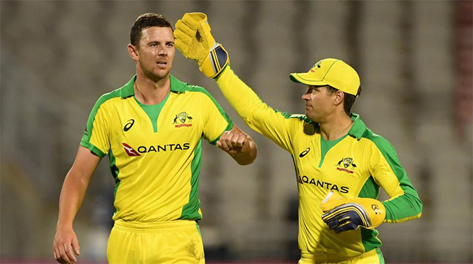 Finch, Smith tons, Hazlewood strikes as Aussies crush India