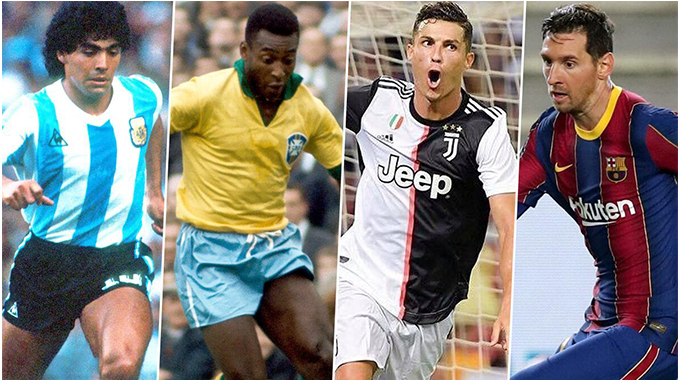 Messi, Ronaldo join Pele, Maradona in Ballon d’Or Dream Team