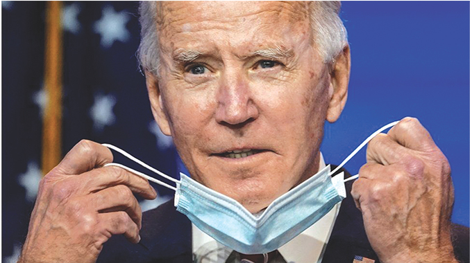 Covid: Biden to ask Americans to wear masks for 100 days