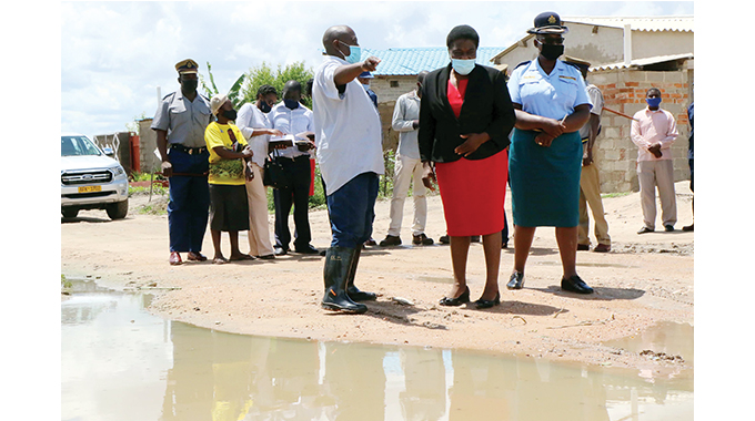 Pit latrines overflow in waterlogged Cowdray Park